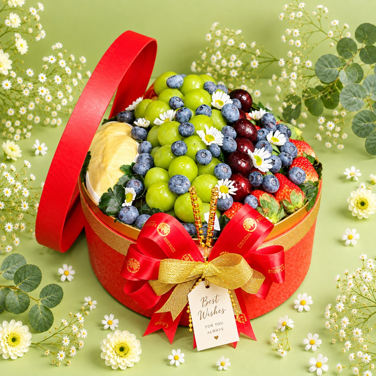 ตัวอย่างกระเช้าผลไม้ที่จัดโดย Perfect Superfruit แบบที่ 7