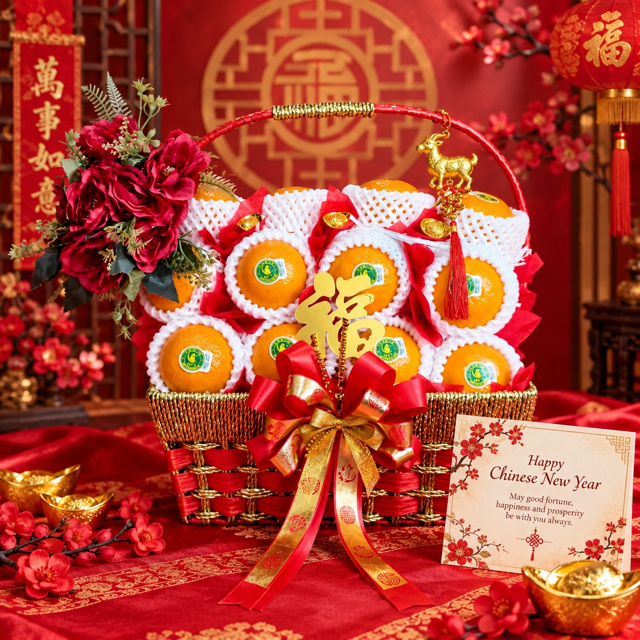 กระเช้าตรุษจีน-03 รหัส CN-03