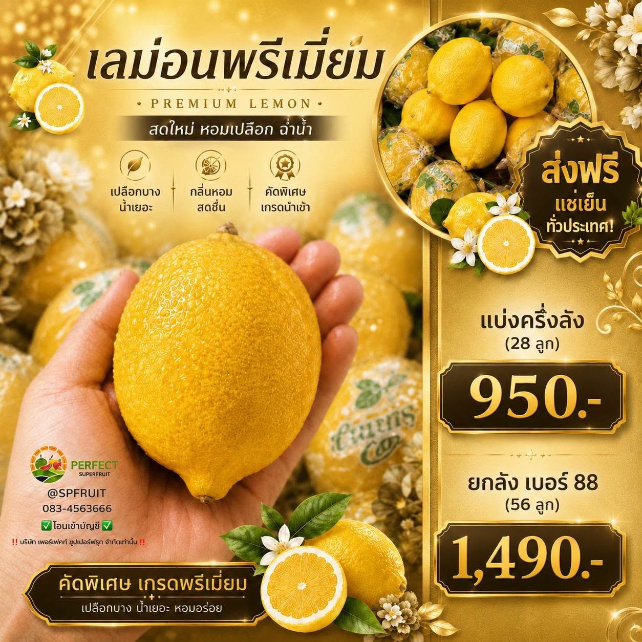 เลม่อน พรีเมี่ยม รหัส IP-46 ราคา 950 บาท